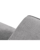 Canapé d'angle Droit Esther 4 Places gris clair - 305x175x78 cm