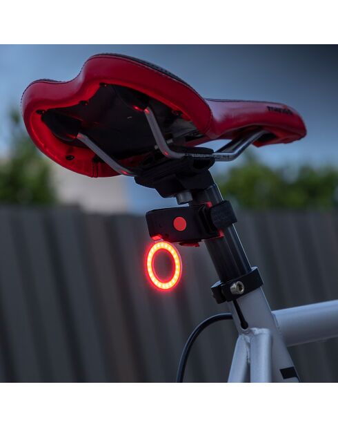 Éclairage arrière LED pour vélo noir