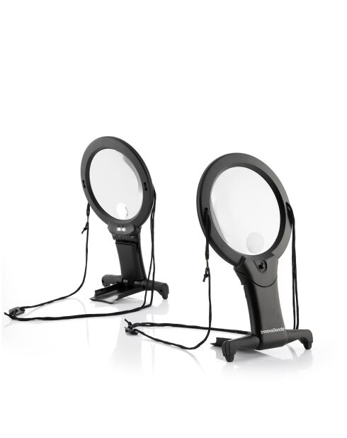 Innovagoods zoomed handsfree vergrootglas op batterijen met LED-licht