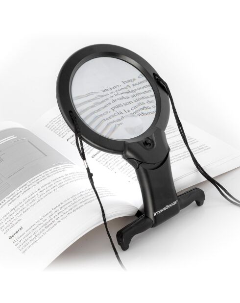 Innovagoods zoomed handsfree vergrootglas op batterijen met LED-licht