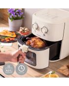 Friteuse sans Huile InnovaGoods Vynner Pro 6500 crème