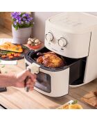 Friteuse sans Huile InnovaGoods Vynner Pro 6500 crème