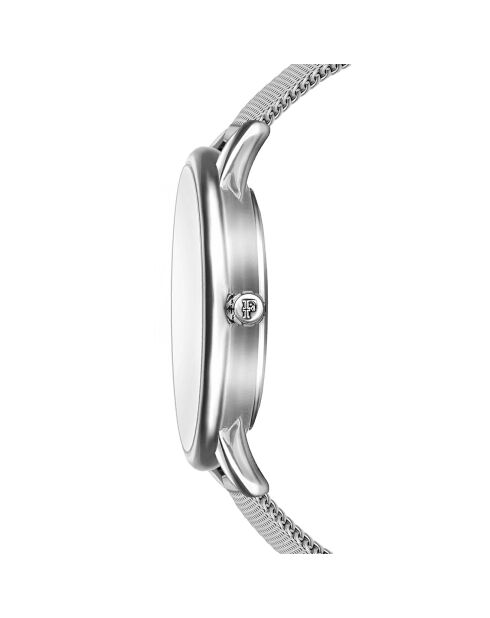 Montre Skylar en Acier & Diamants argentée