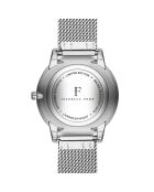 Montre Skylar en Acier & Diamants argentée