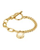 Bracelet Clara en Acier doré