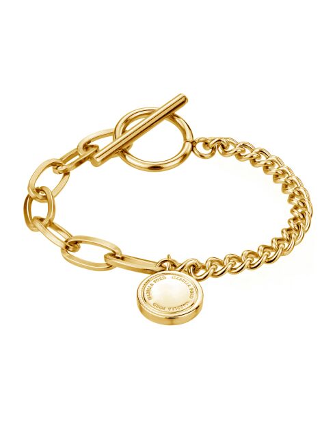 Bracelet Clara en Acier doré