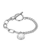 Bracelet Clara en Acier argenté