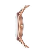Montre Coco en Acier & Diamants rose doré