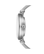 Montre Audrey en Acier & Diamant argentée