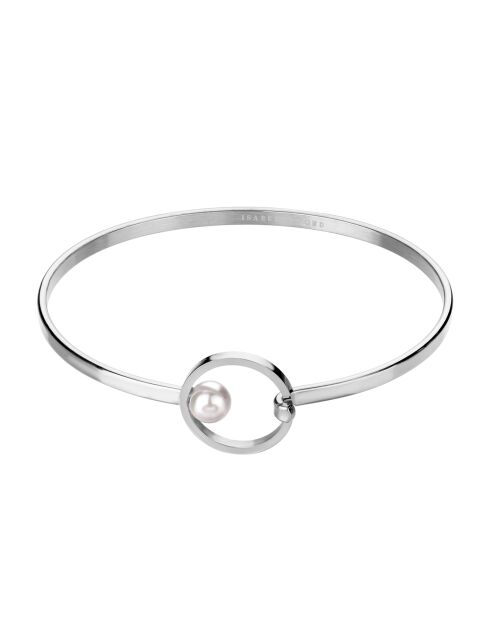 Bracelet Ida en Acier argenté & Perle