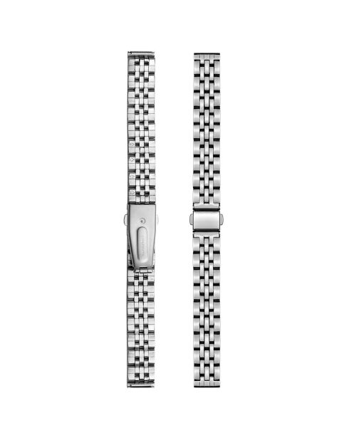 Montre Infinity en Acier & Diamant argentée
