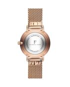 Montre Ophelia en Acier & Diamants rose doré
