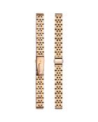 Montre Ophelia en Acier & Diamants rose doré