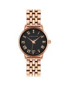 Montre Ophelia en Acier & Diamants rose doré