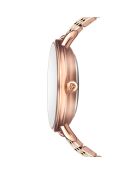 Montre Ophelia en Acier & Diamants rose doré