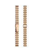 Montre Louise en Acier & Diamant rose doré