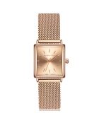 Montre Florence en Acier & Diamants rose doré