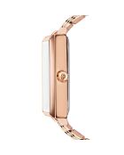 Montre Odette en Acier & Diamant rose doré