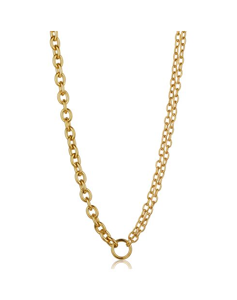 Collier Béatrice en Acier doré
