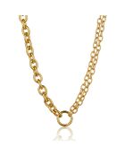 Collier Béatrice en Acier doré