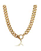 Collier Jules en Acier doré