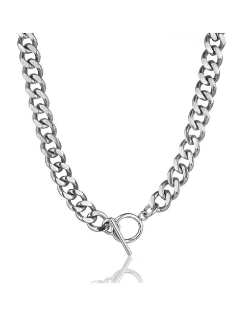 Collier Jules en Acier argenté