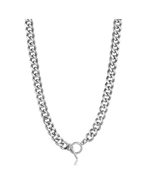 Collier Jules en Acier argenté