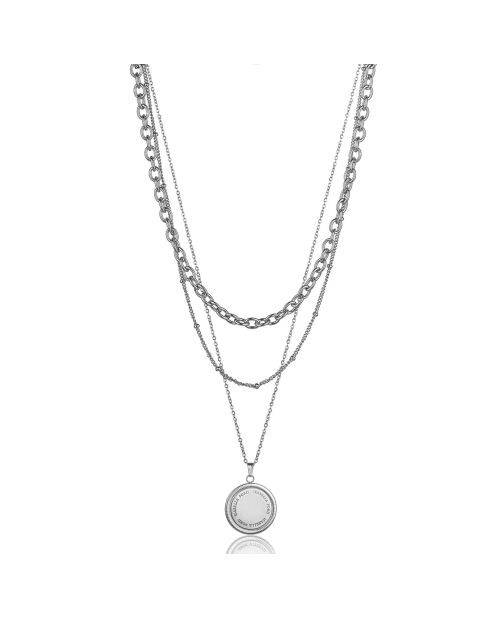 Collier Arielle en Acier argenté