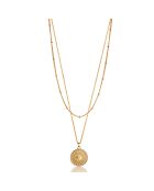 Collier Brie en Acier doré