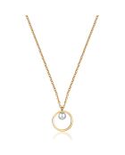 Collier Léa en Acier doré & Perle