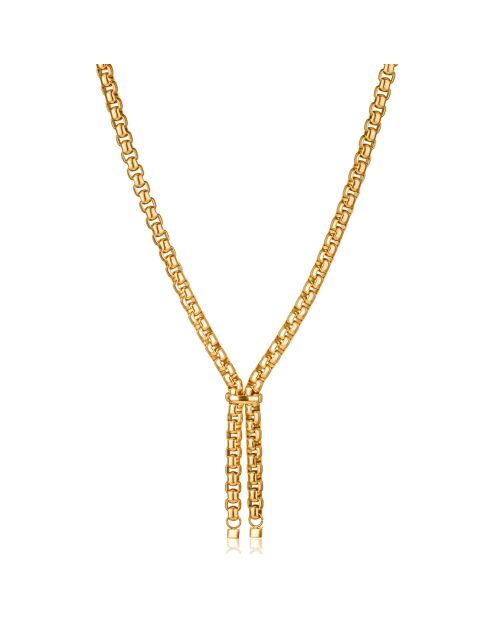 Collier Paula en Acier doré