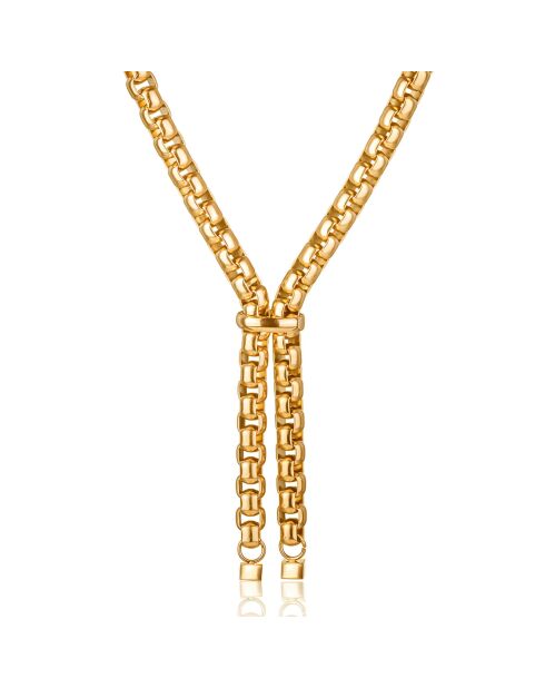 Collier Paula en Acier doré
