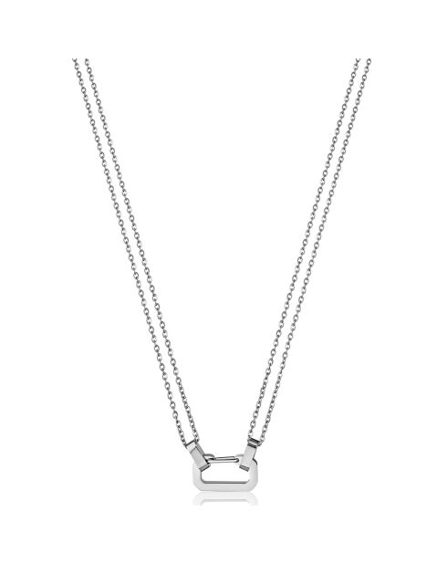 Collier Stefanie en Acier argenté