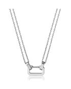 Collier Stefanie en Acier argenté