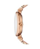 Montre Zoé en Acier & Diamant rose doré