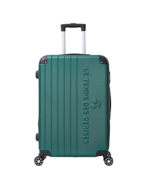 Valise Cabine 4 roues doubles Bari 50 cm vert kaki