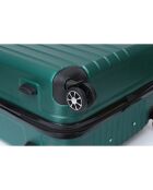 Valise Cabine 4 roues doubles Bari 50 cm vert kaki