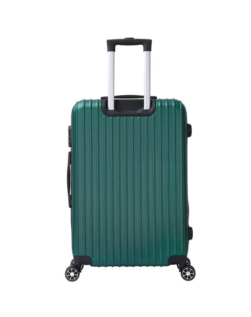 Valise Cabine 4 roues doubles Bari 50 cm vert kaki