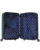 Valise Moyen Séjour 4 roues doubles Bari 60 cm vert kaki