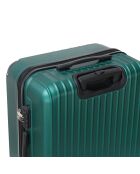 Valise Moyen Séjour 4 roues doubles Bari 60 cm vert kaki
