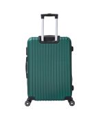 Valise Moyen Séjour 4 roues doubles Bari 60 cm vert kaki