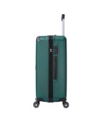 Valise Moyen Séjour 4 roues doubles Bari 60 cm vert kaki