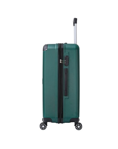 Valise Moyen Séjour 4 roues doubles Bari 60 cm vert kaki