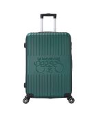 Valise Cabine 4 roues doubles Java 50 cm vert kaki