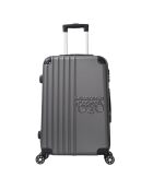 Valise Long Séjour 4 roues doubles Victoria 70 cm gris foncé