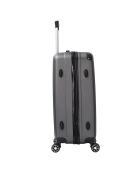 Valise Long Séjour 4 roues doubles Victoria 70 cm gris foncé