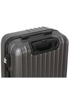 Valise Long Séjour 4 roues doubles Victoria 70 cm gris foncé