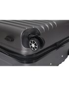 Valise Long Séjour 4 roues doubles Victoria 70 cm gris foncé