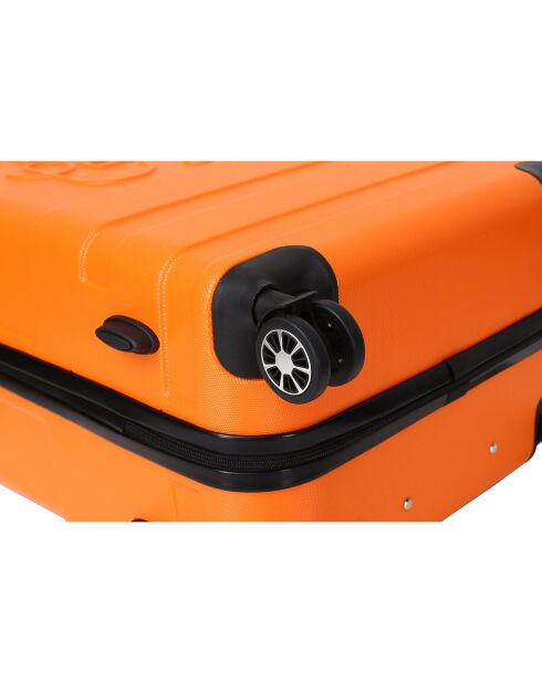 Valise Cabine 4 roues doubles Lyra 50 cm orange