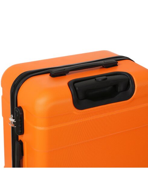Valise Cabine 4 roues doubles Lyra 50 cm orange